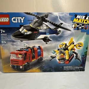 LEGO CITY: Helicopter, Fire Truck & Submarine Remix (60462) NEW/open Box - Picture 1 of 9