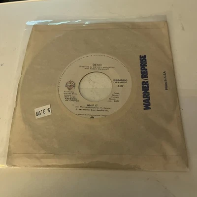 DEVO  -  Whip It / Turn Around - Vinyl 45rpm 1980  WBS49550 - Image 1 of 4