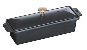 staub "Terrine Black 30x11cm" Terrine Pot Type IH Compatible [Authorized Japanes - Picture 1 of 5