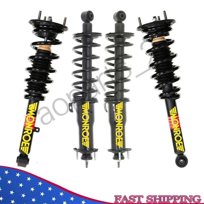 Monroe Front Rear Complete Struts Coil Springs for 2000 2001 2002 Lexus GS300_AO - Image 1 of 4