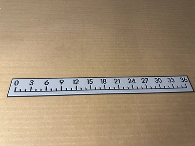 36 inch eva foam fish ruler for boats and kayaks marine grade 3m adhesive - Image 1 of 4