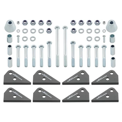 Full Lift Kit 3" Bracket for Polaris Ranger 700 800 Crew IRS 2009-14 - Imagem 1 de 4