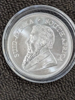 2024 1 oz Silver Krugerrand  South Africa Krugerrand .999 Silver Coin  - Image 1 of 4