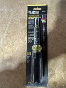 Klein Tools 32500HDRT 11-in-1 Ratcheting Impact Rated Screwdriver / Nut Driver - Picture 1 of 1