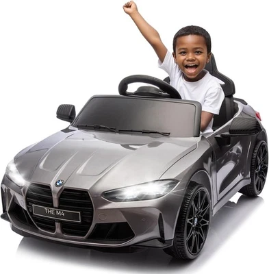 24V Ride on Car for Kids Licensed BMW M4 Electric Car W/Parents Remote 3 Speeds - Image 1 of 4