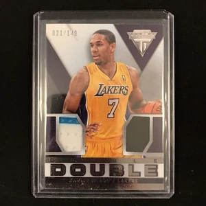 XAVIER HENRY 2013-14 PANINI TITANIUM DOUBLE DUAL JERSEY RELIC #21/149 LAKERS - Picture 1 of 2