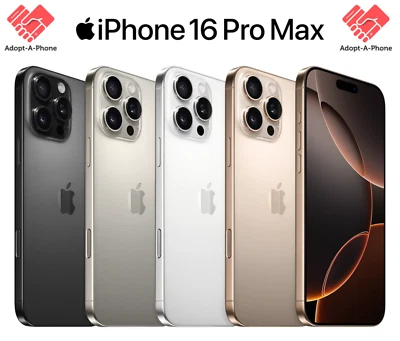 NEW*  Apple iPhone 16 Pro Max | 256GB | Factory Unlocked | All Colors! - Image 1 of 4