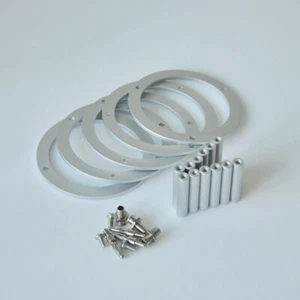 1pz Silver 300B 811A Silver Tube Guard Cover Protettiva per Amplificatore Audio HIFI - Foto 1 di 5