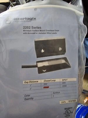Interlogix 2202 Series Mini Surface Mount Overhead Door Contact