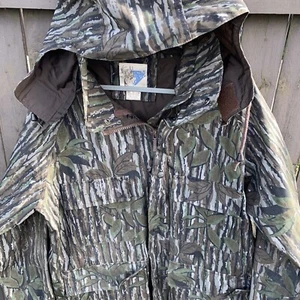 Vintage Realtree Camo Jacke Trophy Club Herren Large Jagd Blätter Wälder Gorpcore 80er - Bild 1 von 21