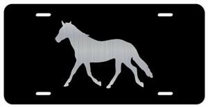 License Plate Horse Vanity Novelty Tag Metal Car Truck 6-Inches by 12-Inches