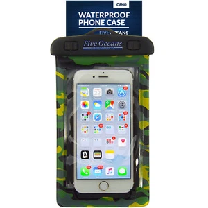 Five Oceans Universal Waterproof Smart Phone Case, Camo FO3825 - Picture 1 of 6