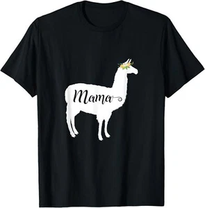 Llama Mama T Shirt for Llama Alpaca Lovers - Picture 1 of 8