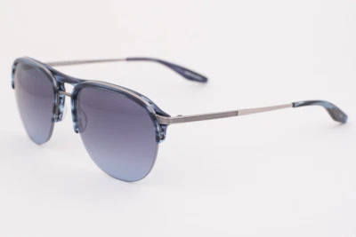 Barton Perreira HEIST Pewter Matte Black / Blue Gradient Sunglasses MDT PEW STB - Imagem 1 de 3