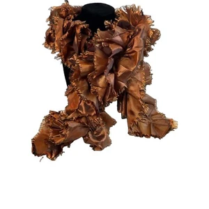 Boa Copper Women’s Scarf 56” x 6” No Tags Unbranded Chic accessory High Fashion - Picture 1 of 6