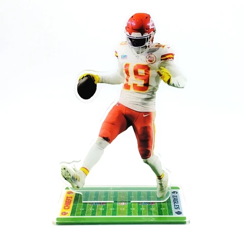 Kadarius Toney Figure - Kansas City Chiefs #19 Scores Touch Down in Super Bowl Cover