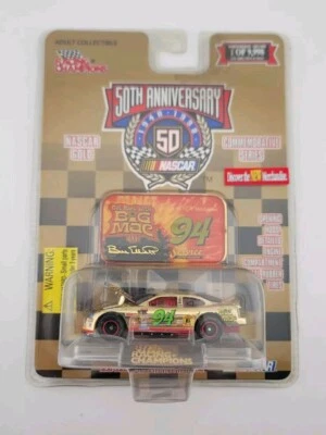 Coche diecast NASCAR 50 aniversario dorado #94 Big Mac Premier de Racing Champions Foto 1 de 4