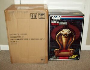 Cobra Commander Throne 112/750 Sideshow 1/6 GI Joe Figure Display Diorama Statue