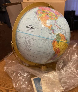 Replogle Globes Pioneer Globe w/ Political Boundaries Educational World 30801 - Picture 1 of 4
