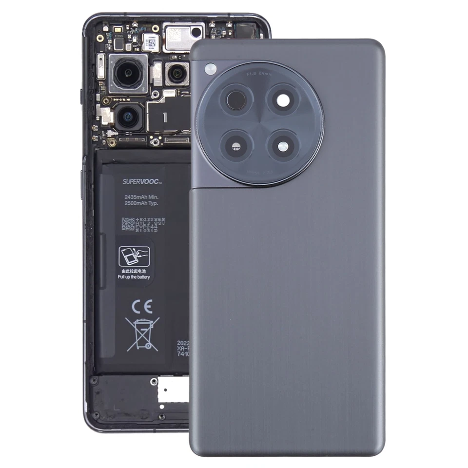 For oneplus at That 3 PJE110 Original Glass Battery Back Cover Camera Lens Black - Image 1 of 1