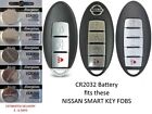 Remote Key Fob Replacement Battery for NISSAN Smart Key - Energizer CR2032  5 Pk