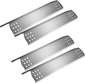 4 Piece Stainless Steel Gas BBQ Parts Replacement Grill Parts Heat Shield Plate