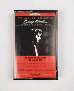 Barry Manilow The Manilow Collection Twenty Classic Hits Cassette Tape - Picture 1 of 6