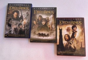 Lord of the Rings Trilogy Widescreen Dvd Bundle Tow2 ers Fellowship Return King - Picture 1 of 14