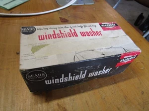 1940 1950 60 Car Truck Accessory Foot operated universal windshield Washer kit - Picture 1 of 3