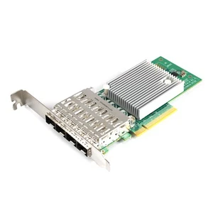 10Gtek XL710-10G-4S-X8 Intel XL710-BM1 Quad-Port 10GB SFP+ PCIe NIC Full Height - Afbeelding 1 van 3