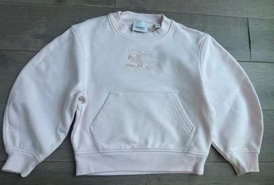 SUDADERA ROSA BURBERRY USADA EN EXCELENTE ESTADO, TALLA 6 Foto 1 de 4