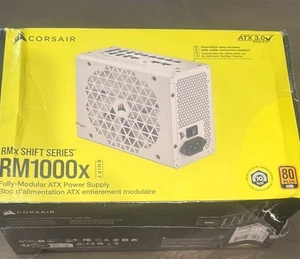 Corsair RMx Shift White Series, RM1000x Shift White, Netzteil Modell CP-9020275 - Bild 1 von 6