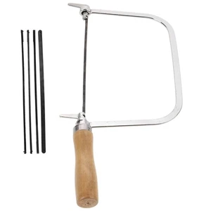 1 Set Coping Wooden Handle Woodworking Tool with Replacement - Picture 1 of 12