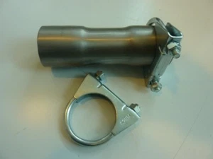 Kit de reparación de escape de 1,75" 45 mm conector de tubería funda junta kit abrazadera S acero - Imagen 1 de 1