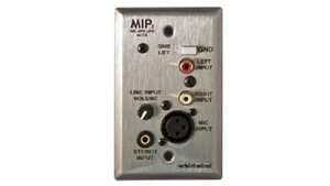 Whirlwind MIP3S Microphone & Line mixer Media Input Wall plate XLR TRS RCA - Picture 1 of 3