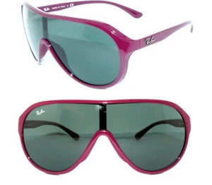 Ray Ban SONNENBRILLE LILA GRÜN RB 4077 leichte DAMEN SHILD 4099 BRILLE 4125 CATs - Bild 1 von 5