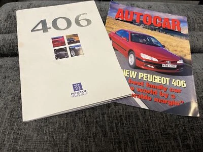 PEUGEOT 406 COUPE 1997 Car Product Catalogue Brochure Magazine  2.0  3.0  V6  SE - Image 1 of 4