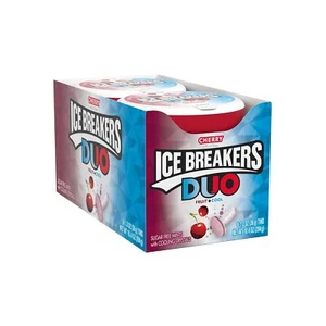 Ice Breakers Duo Breath Mints Obst Cool Kirschdose Bequem Perfekte Passform Sicher - Bild 1 von 5