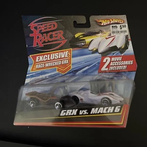 HOT WHEELS SPEED RACER GRX VS. MACH 6 - Picture 1 of 2