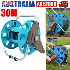 Portable Garden Hose Reel Hose 30M Hose Storage Water Hose Reel Organized Tool - Picture 1 of 8