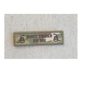 Morale Patch Special Ops SOG Nylon - Don't Tread On Me Tab - MULTICAM Arid - Picture 1 of 1
