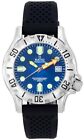 Ratio Diver Blue Sunray Dial Silver Bezel Automatic Rtf013 Men's Watch 500M