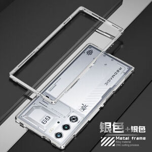 For ZTE nubia Red Magic 9 Pro / 9 pro + Metal Aluminum Bumper Frame Cover Case