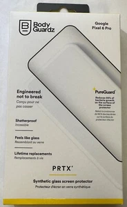 BodyGuardz PRTX Shatterproof Synthetic Glass Screen Protector Google Pixel 6 Pro - Zdjęcie 1 z 2