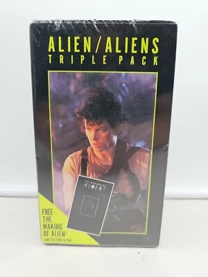 ALIEN / ALIENS Triple Pack TRILOGY VHS New SEALED WATERMARK Fox Video Stamp 1992 - Image 1 of 4