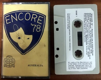 Girl Guides Encore '78 (Cassette Tape, 1978) Kelvin Grove High School 01/09/78 - Image 1 of 2
