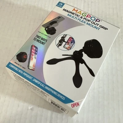 NEW Premier Magpop Magnetic & Pop Out Grip Multiflex Mount Black - Image 1 of 4