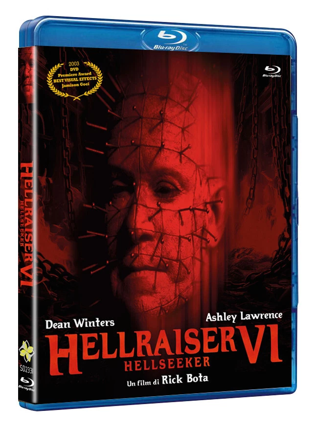 Hellraiser VI 6 Hellseeker Blu-ray Rick Bota Quadrifoglio Horror Pinhead