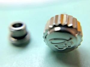 BREITLING FACTORY STEEL CROWNS COLT 6.0 X 3.8MM WITH CASE TUBE BRT03 - Picture 1 of 3