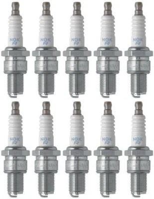 Set of 10 NGK Standard Spark Plugs Arctic Cat CHEETAH 1994 Engine 550cc Foto 1 de 4